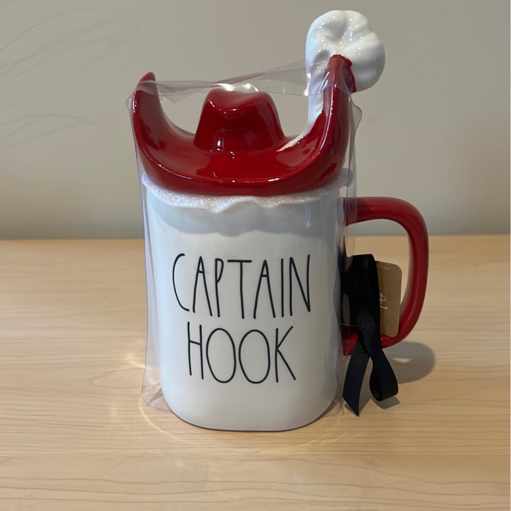 Rae Dunn Captain Hook mug topper